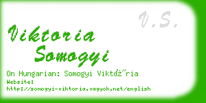 viktoria somogyi business card